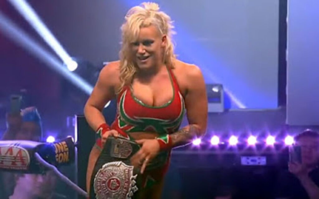 Taya Valkyrie Returns To AAA With Challenge For Deonna Purazzo