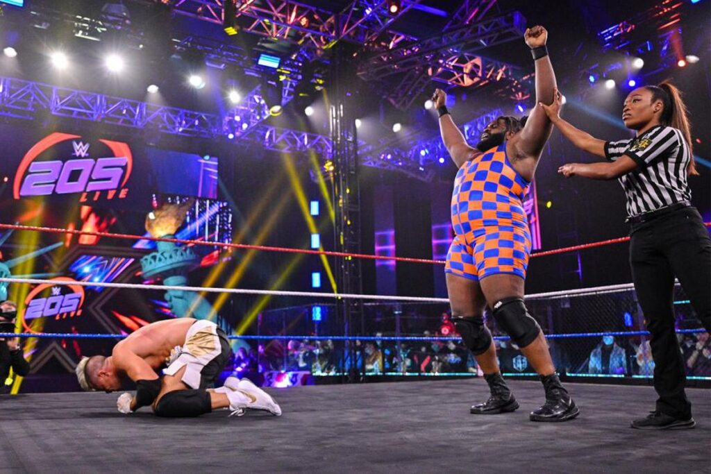 Rising WWE NXT Star Odyssey Jones Injured During WWE 205 Live Tapings Odyssey Jones Injured During WWE 205 Live Tapings