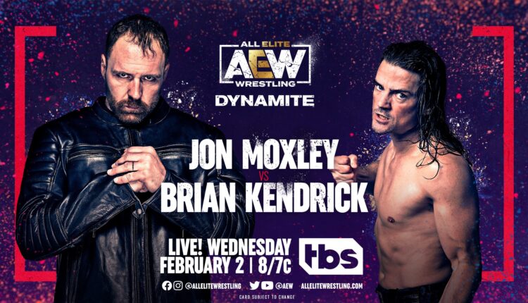 布赖恩肯德里克获准 WWE 发布，明天将在 AEW 首次亮相对阵乔恩莫克斯利