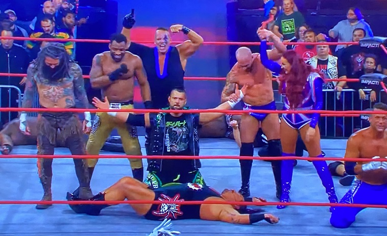 Impact Wrestling No Surrender Results (2/19) – Honor No More (PCO, Mike Bennett, Vincent, Matt Taven, Kenny King) w/Maria Kanellis Defeated Team Impact (Chris Sabin, Rich Swann, Willie Mack, Rhino, Steve Macklin) by Pinfall Impact Wrestling No Surrender Results