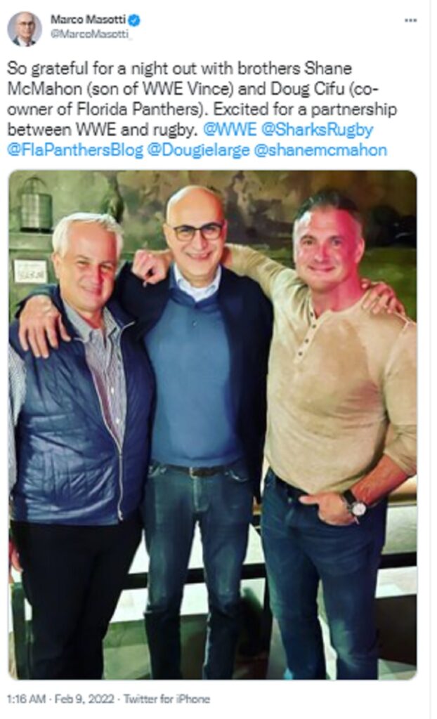 Shane's still with WWE