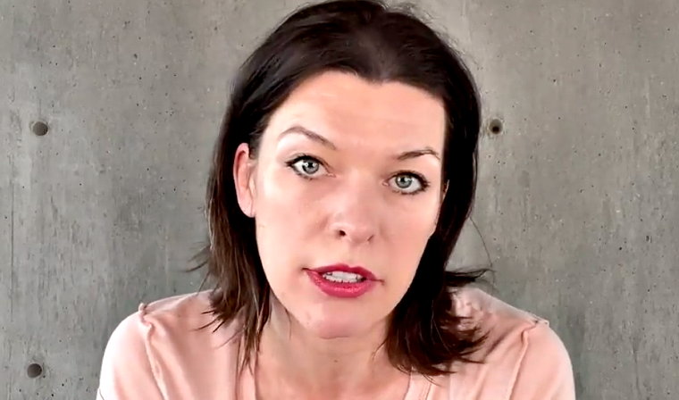 Ukrainian Actress Mills Jovovich Heartbroken By Russian Attack – Madonna Supports President Zelensky & Slams Putin
