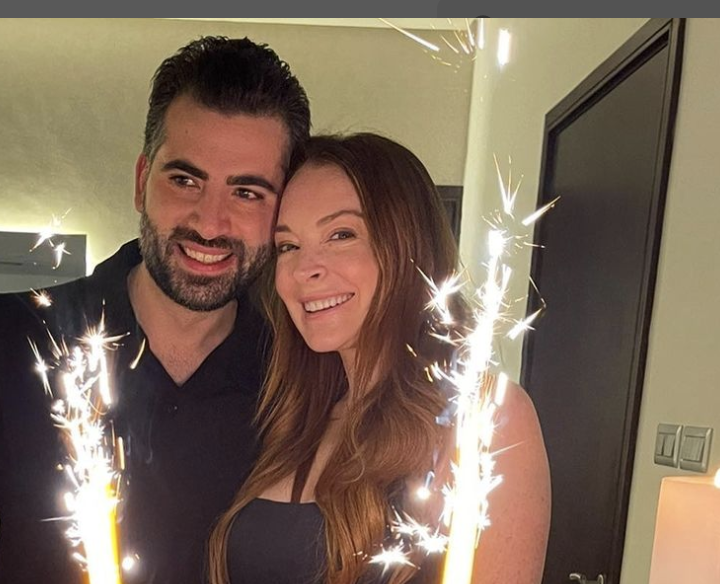 Lindsay Lohan and Bader Shammas