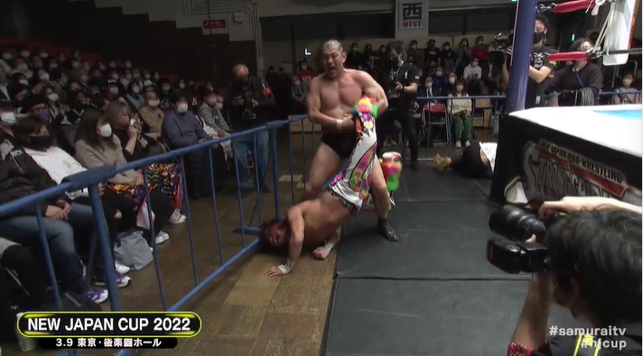 NJPW New Japan Cup Results: Minoru Suzuki Bullies Hiromu Takahashi, Hirooki Goto & CIMA Advance To Third Round Of New Japan Cup (03/09) NJPW New Japan Cup Results: Minoru Suzuki Bullies Hiromu Takahashi, (03/09)