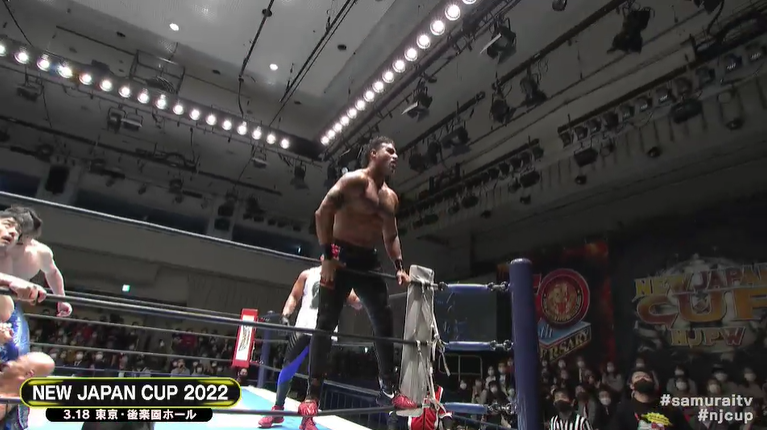 NJPW New Japan Cup Results: SANADA Injury Update, Guerrillas Of Destiny Find New Allies? (03/18) NJPW New Japan Cup Results: SANADA Injury Update, Guerrillas Of Destiny Find New Allies? (03/18)