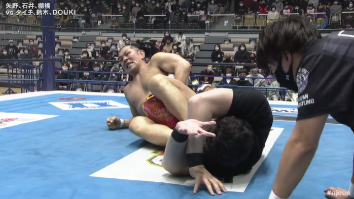 NJPW New Japan Cup Results: Minoru Suzuki Brawls With Tomohiro Ishii, Hiroshi Tanahashi Saves Guerrillas Of Destiny (03/21) NJPW New Japan Cup Results: Minoru Suzuki (03/21)