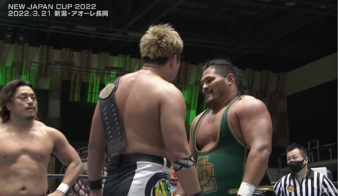 NJPW New Japan Cup Results: United Empire Look For Tag Title Match, Kazuchika Okada Meets Tetsuya Naito In Preview Tag Match (03/21) NJPW New Japan Cup Results: United Empire Look For Tag Title Match, Kazuchika Okada Meets Tetsuya Naito In Preview Tag Match (03/21)