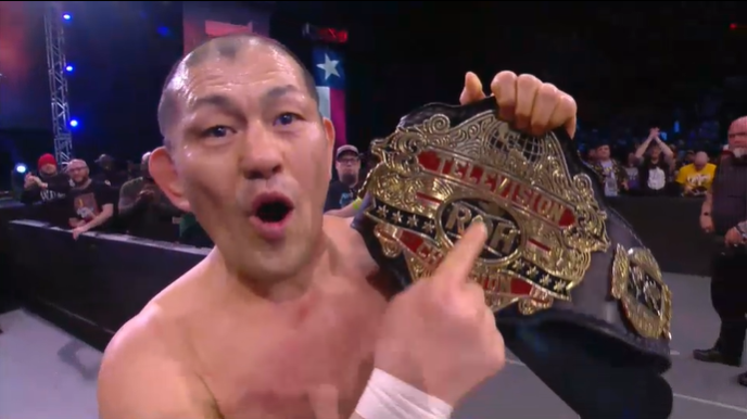 ROH Supercard Of Honor 2022 Results: Minoru Suzuki Wins ROH World TV Championship, Wheeler Yuta Defeats Josh Woods To Win ROH Pure Rules Championship(04/01) Minoru Suzuki