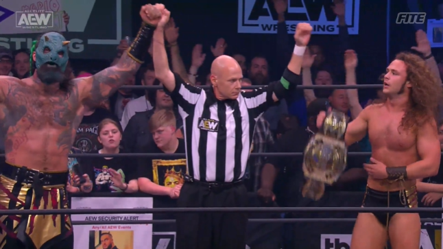 AEW Dynamite Results: Jurassic Express Defeat reDRagon To Remain AEW World Tag Team Champions, FTR Wants The Next Shot? (04/13) Jurassic Express