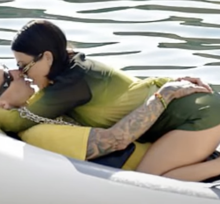 Kourtney Kardashian And Travis Barker 