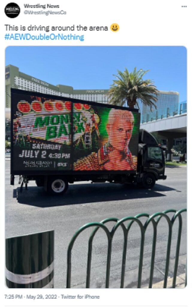 WWE Advertised-Trolled AEW Double or Nothing WWE Advertised-Trolled AEW Double or Nothing