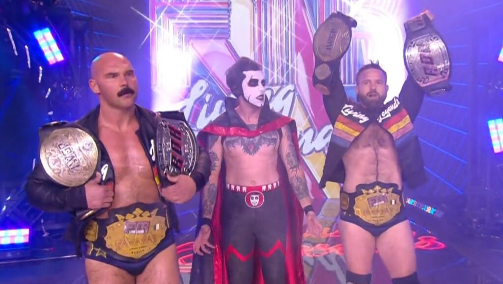 AEW Blood & Guts II Results: FTR & Danhausen vs. Gunn Club & Max Caster (06/29)