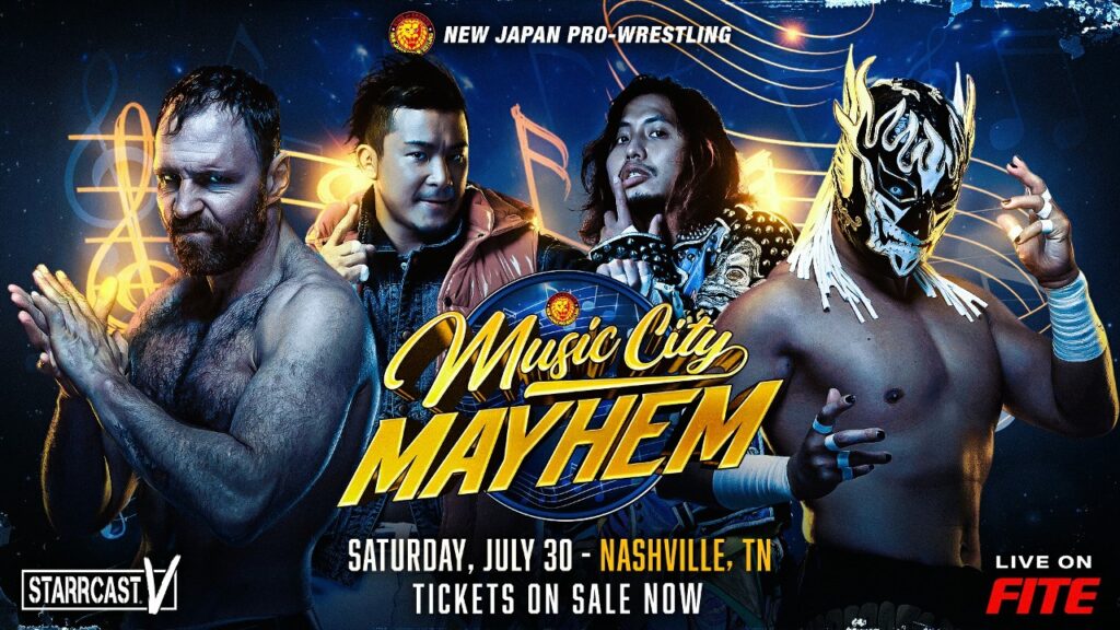 Three Matches Announced For NJPW Music City Mayhem