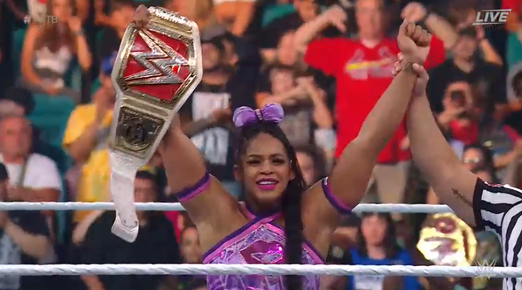 WWE Money In The Bank 2022 Results: Bianca Belair Defeats Carmella To Retain RAW Women’s Championship (07/02) WWE Money In The Bank 2022 Results: Bianca Belair (C) vs. Carmella — RAW Women’s Championship (07/02)