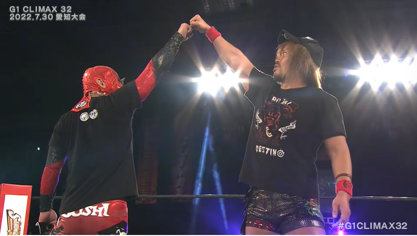 NJPW G1 Climax Results: Tetsuya Naito Gains Momentum Before Block Match With EVIL, CHAOS Reigns Supreme In 10 Man Tag Team Clash (07/30) NJPW G1 Climax Results: Tetsuya Naito Gains Momentum Before Block Match With EVIL, CHAOS Reigns Supreme In 10 Man Tag Team Clash (07/30)