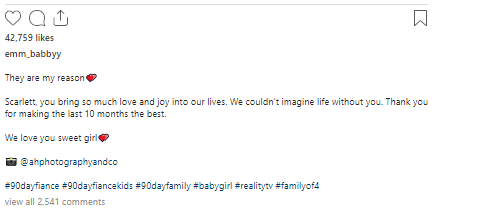 emily bieberly baby 90 day fiance