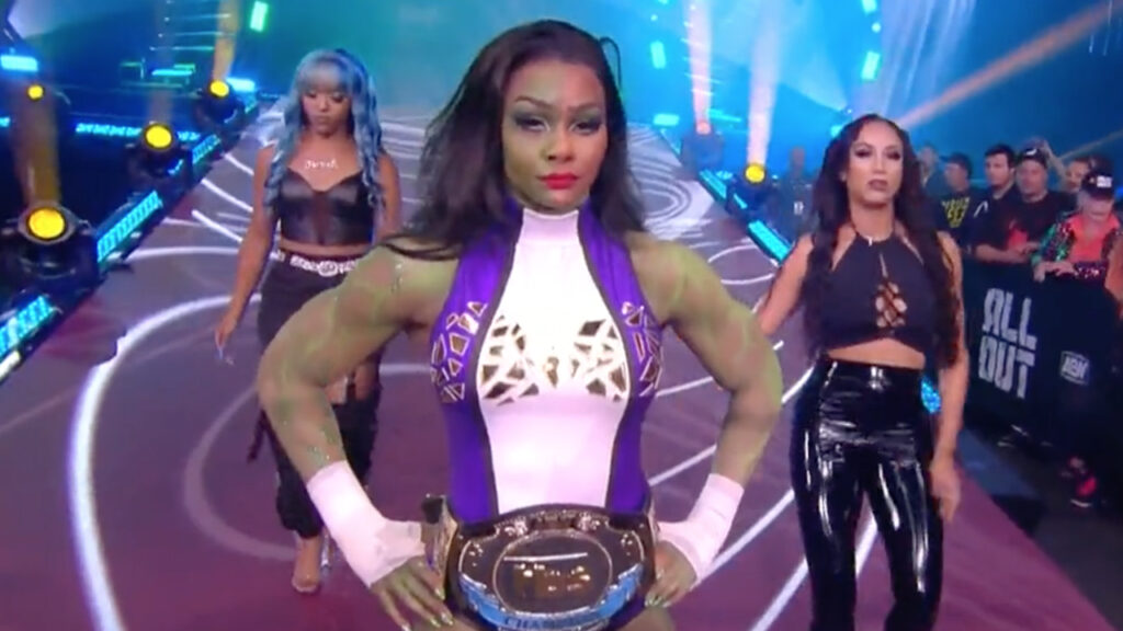 AEW's TBS Champion Jade Cargill Addresses Dream Match With Sasha Banks