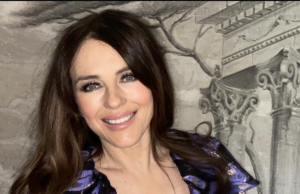 Elizabeth Hurley Recalls Working With Matthew Perry