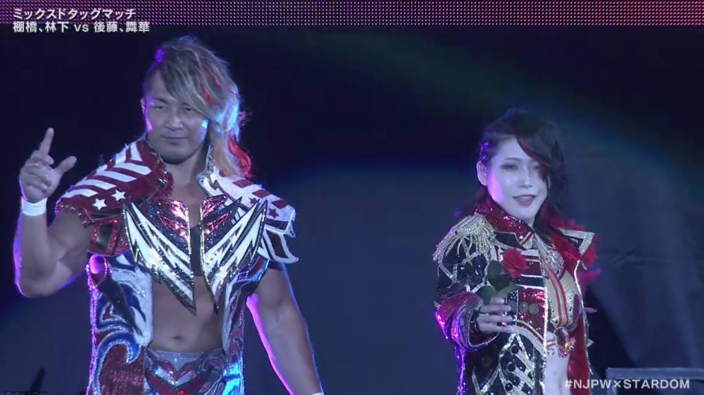 NJPW x Stardom Historic X-Over Results: Hiroshi Tanahashi & Utami Hayashishita Defeat Hirooki Goto & Makai, Aussie Open Stand Tall Ahead Of World Tag League (11/20) NJPW x Stardom Historic X-Over Results: Hiroshi Tanahashi & Utami Hayashishita Defeat Hirooki Goto & Makai, Aussie Open Stand Tall Ahead Of World Tag League (11/20)