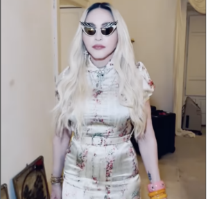 Madonna Shares Bizarre Video Of Her Sitting In Dark Car