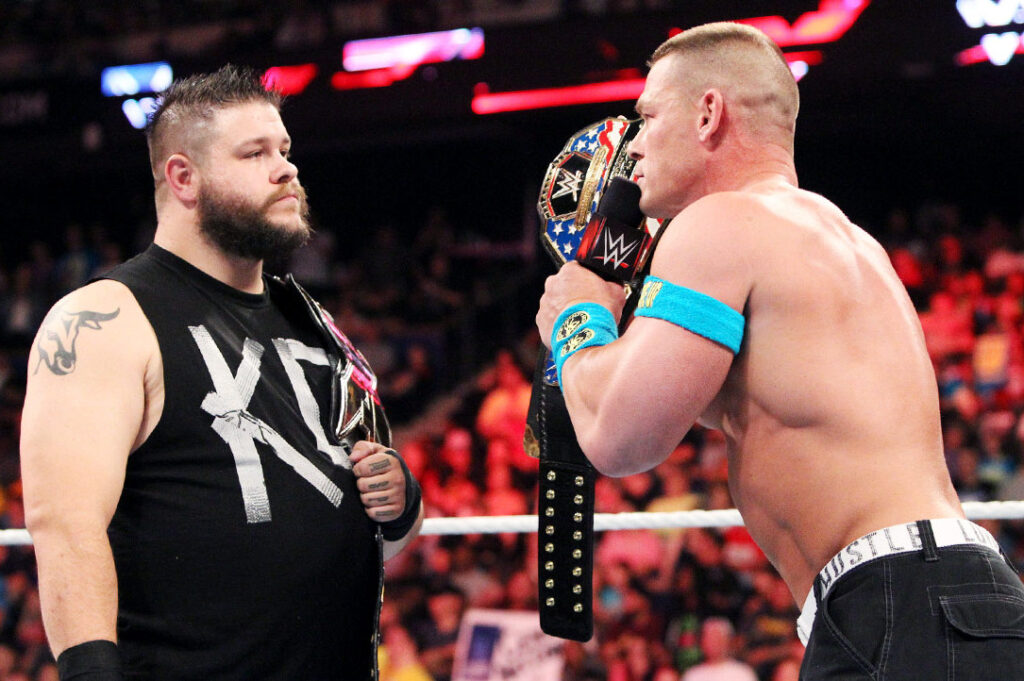 Kevin Owens Shares Hilarious 1AM Text From John Cena Ahead Of WWE Smackdown Tag Team Match Kevin Owens Shares Hilarious Text From John Cena Ahead Of WWE Smackdown Tag Team Match