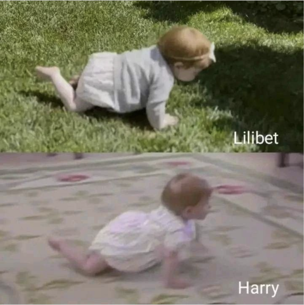 Royal Fans Rave Over The Resemblance Between 'Baby' Prince Harry And Lilibet