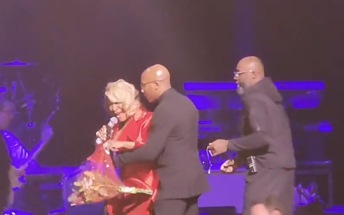 Singer Patti LaBelle Evacuated From Stage Following Bomb Threat At Riverside Theater In Milwaukee, Wisconsin Singer Patti LaBelle Evacuated From Stage Following Bomb Threat