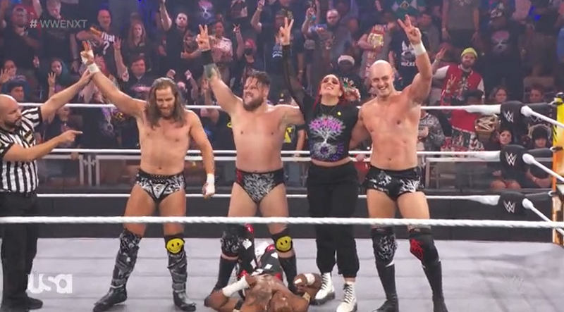 WWE NXT Results: The Schism Show Edris Enofe, Malik Blade & Odyssey Jones Their Trios Dominance, Fallon Henley Wins The Battle For The Bar (12/28) WWE NXT Results: The Schism Show Edris Enofe, Malik Blade & Odyssey Jones Their Trios Dominance, Fallon Henley vs. Kiana James - Battle For The Bar (12/28)