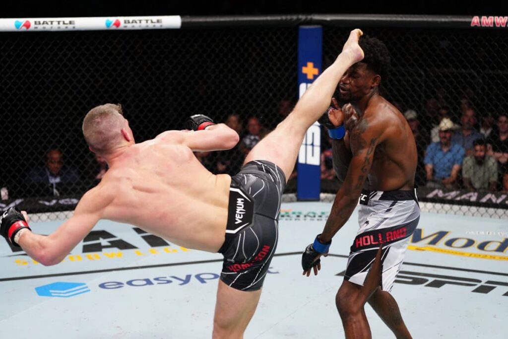 Bisping Backtracks: Holland vs Thompson Might Be “The Best Fight We’ve Ever Seen”