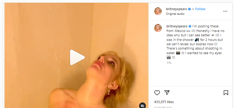 britney spears nude video