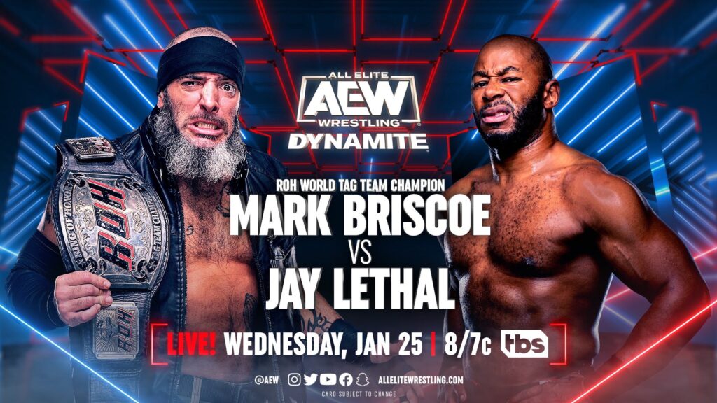 Mark Briscoe To Make AEW Dynamite Tomorrow Against Jay Lethal, Jay Briscoe To Be Honored On TV