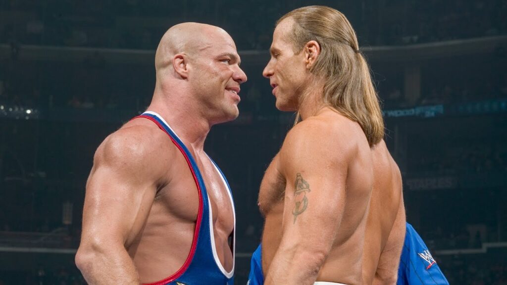 Kurt Angle Wishes He Had Second WrestleMania Match With Shawn Michaels In 2006