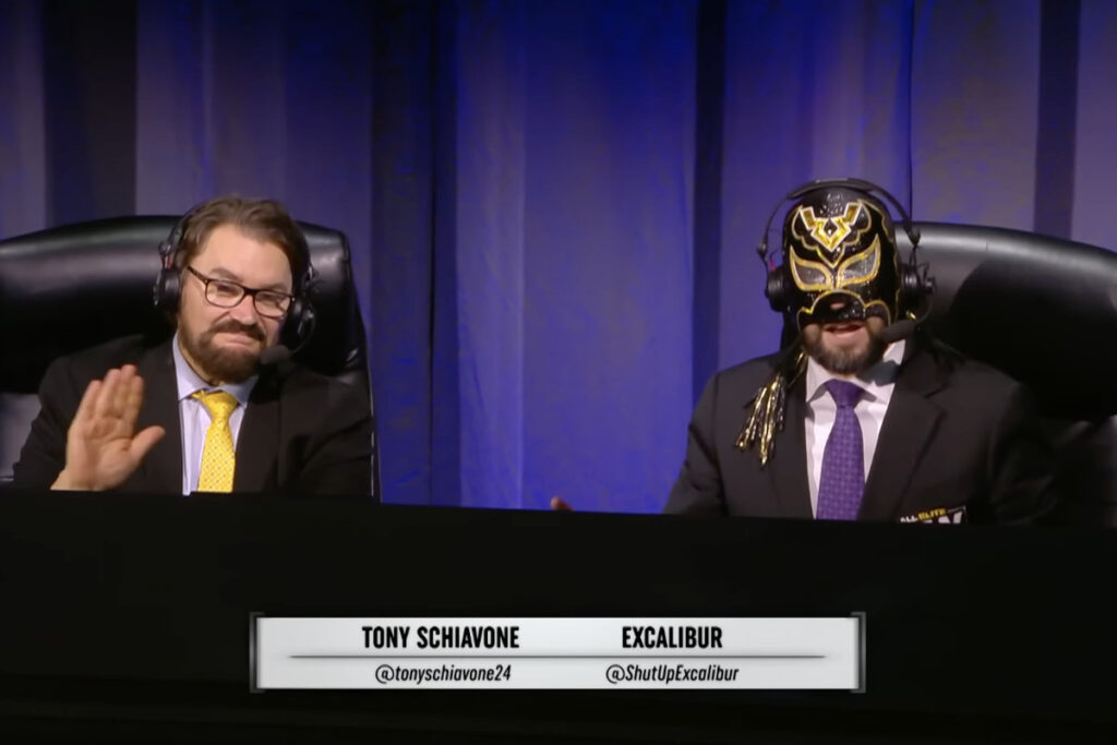 AEW's Tony Schiavone: "Excalibur I Think Is One of the Best, if Not the Best, Play-By-Play Man I’ve Ever Worked With"