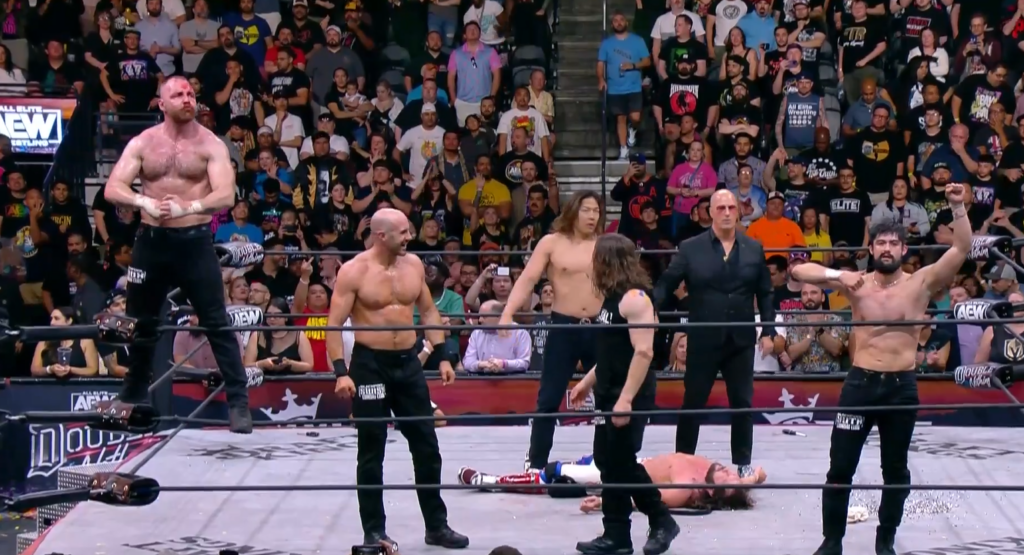AEW Double Or Nothing 2023 Results: Konosuke Takeshita Joins Blackpool Combat Club As They Crush The Elite In Anarchy In The Arena (05/28) AEW Double Or Nothing 2023 Results: Konosuke Takeshita Joins Blackpool Combat Club As They Crush The Elite In Anarchy In The Arena (05/28)