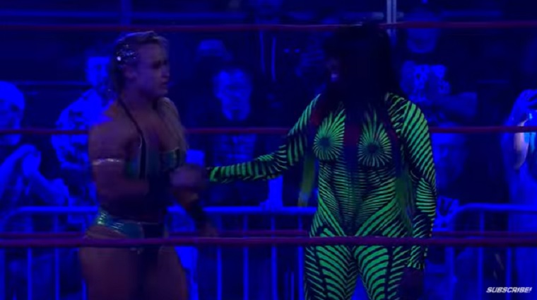 Impact Wrestling Results (5/11) – Impact World Championship – Steve Maclin (c) Defeated Rhino by Pinfall; Dirty Dango w/Joe Hendry Defeated Johnny Swinger w/Zicky Dice by Pinfall; Knockouts Tag Team Championship – The Coven (Taylor Wilde, KiLynn King) Defeated Jordynne Grace and Deonna Purrazzo by Pinfall; Trinity Made the Save Against the Coven Impact Wrestling Results (5/11) - Impact World Championship - Steve Maclin (c) Defeated Rhino by Pinfall; Dirty Dango w/Joe Hendry Defeated Johnny Swinger w/Zicky Dice by Pinfall; Knockouts Tag Team Championship - The Coven (Taylor Wilde, KiLynn King) Defeated Jordynne Grace and Deonna Purrazzo by Pinfall; Trinity Made the Save Against the Coven