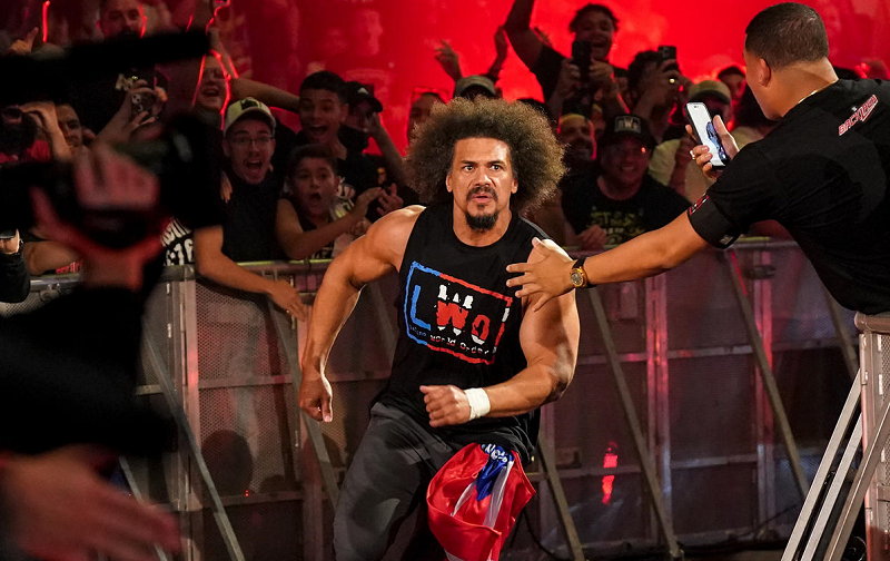 Carlito Impresses WWE Officials During Backlash Cameo Carlito Impresses WWE Officials During Backlash Cameo