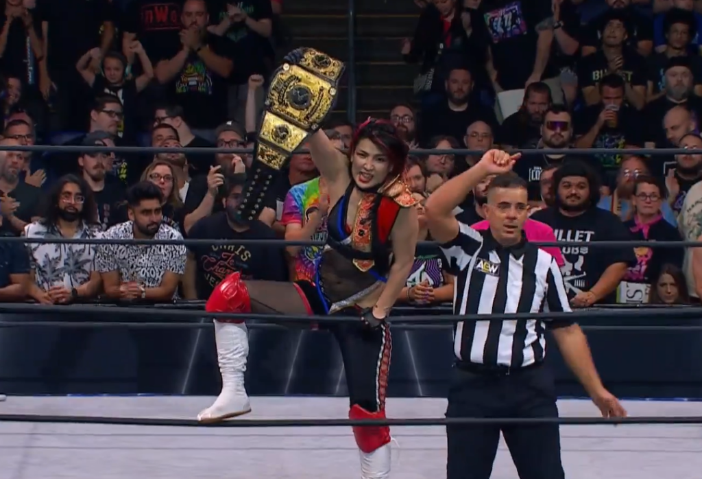 AEW Dynamite Results: Hikaru Shida Defeats Anna Jay To Retain AEW Women’s World Championship, Sting Challenges Swerve Strickland For All In (08/09)
