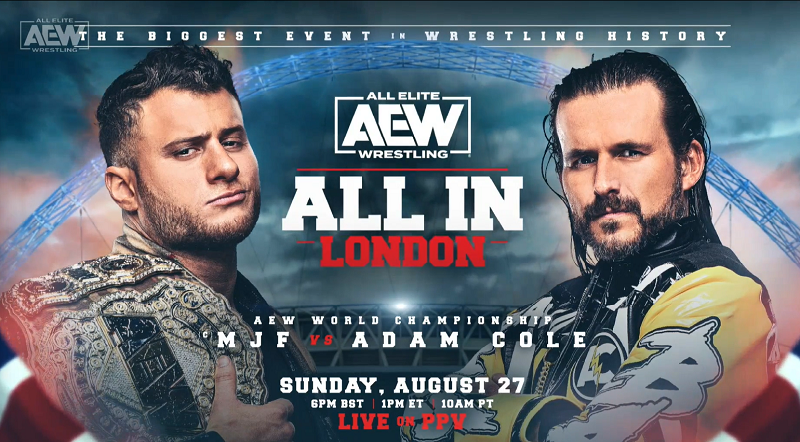 AEW Dynamite 200 Results: MJF Sets Up AEW World Championship Match With Adam Cole For All In, Trent Beretta Wins Anything Goes Three Way Match (08/02) AEW Dynamite 200 Results: MJF Sets Up AEW World Championship Match With Adam Cole For All In, Trent Beretta Wins Anything Goes Three Way Match (08/02)