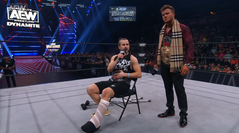 AEW Dynamite Results: Adam Cole Reveals Broken Ankle - MJF To Wrestle In Handicap Match, Nick Jackson Earns Singles Title Shot, (09/27)
