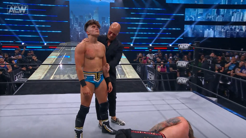 AEW Grand Slam 2023 Results: Chris Jericho Defeats Sammy Guevara In First Time Singles Match, Guevara Turns On Jericho – Joins Don Callis Family (09/20) AEW Grand Slam 2023 Results: Chris Jericho Defeats Sammy Guevara In First Time Singles Match, Guevara Turns On Jericho - Joins Don Callis Family (09/20)