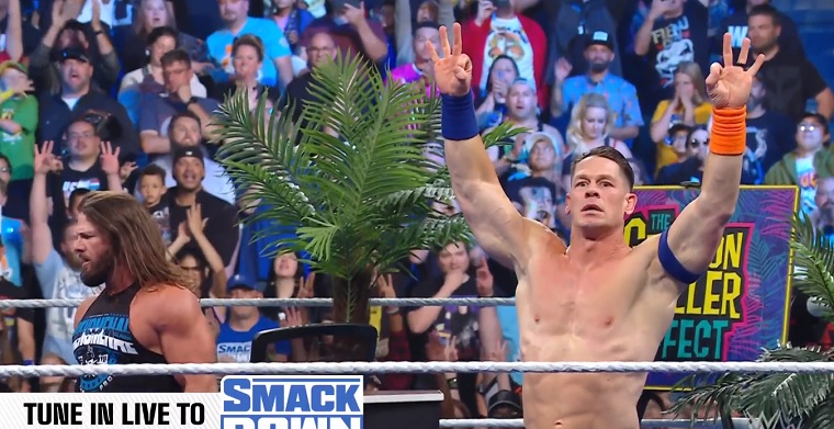 WWE Smackdown Results (9/15) – Asuka Defeated Bayley w/Dakota Kai by Pinfall; John Cena and AJ Styles Fight off Jimmy Uso and Solo Sikoa WWE Smackdown Results (9/15) - Asuka Defeated Bayley w/Dakota Kai by Pinfall; John Cena and AJ Styles Fight off Jimmy Uso and Solo Sikoa