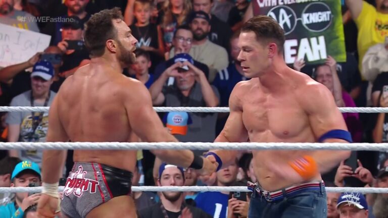 WWE Fastlane 2023 Results: John Cena & LA Knight Defeat The Bloodlines Jimmy Uso & Solo Sikoa (10/07)