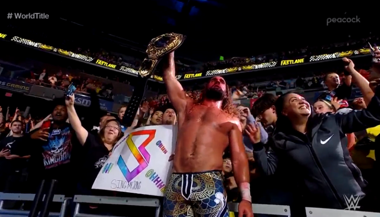 WWE Fastlane 2023 Results: Seth Rollins Defeats Shinsuke Nakamura In Last Man Standing Match To Retain WWE World Heavyweight Championship (10/07)