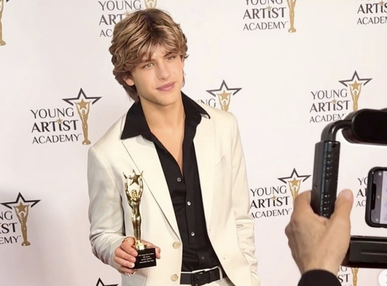 Days Of Our Lives Galen Gering's Son Jensen Gering Shines Bright at Young Artist Awards